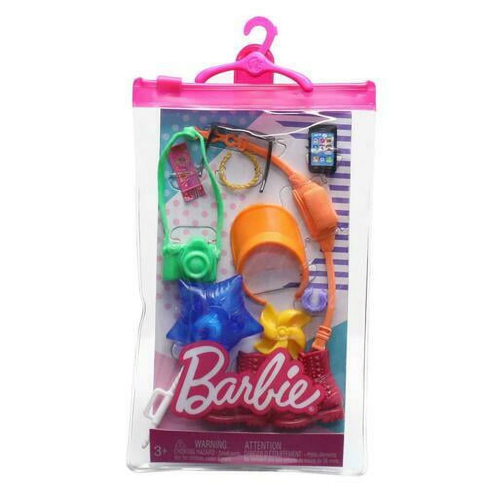 Barbie Fashion Pack Long Sleeve Denim Jacket & Accessories J56043