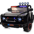 24V Kids Electric Ride on Toy Truck, 4WD 2 Seater C9497