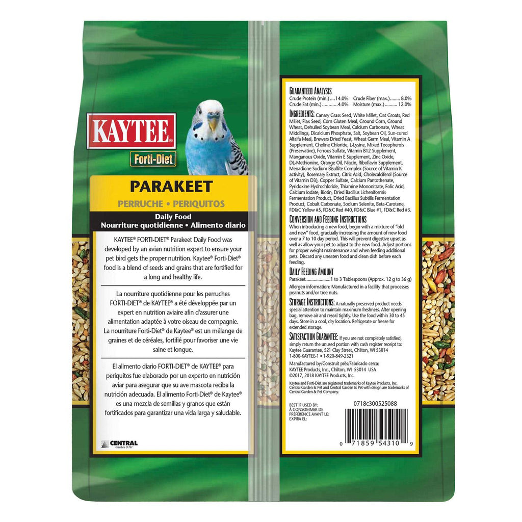 Parakeet Food J423
