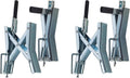 Axel-Chock Wheel-Stabilizer Tire-Stop for Dual Axle Vehicles, Set of 4 Pack of 2 M3144