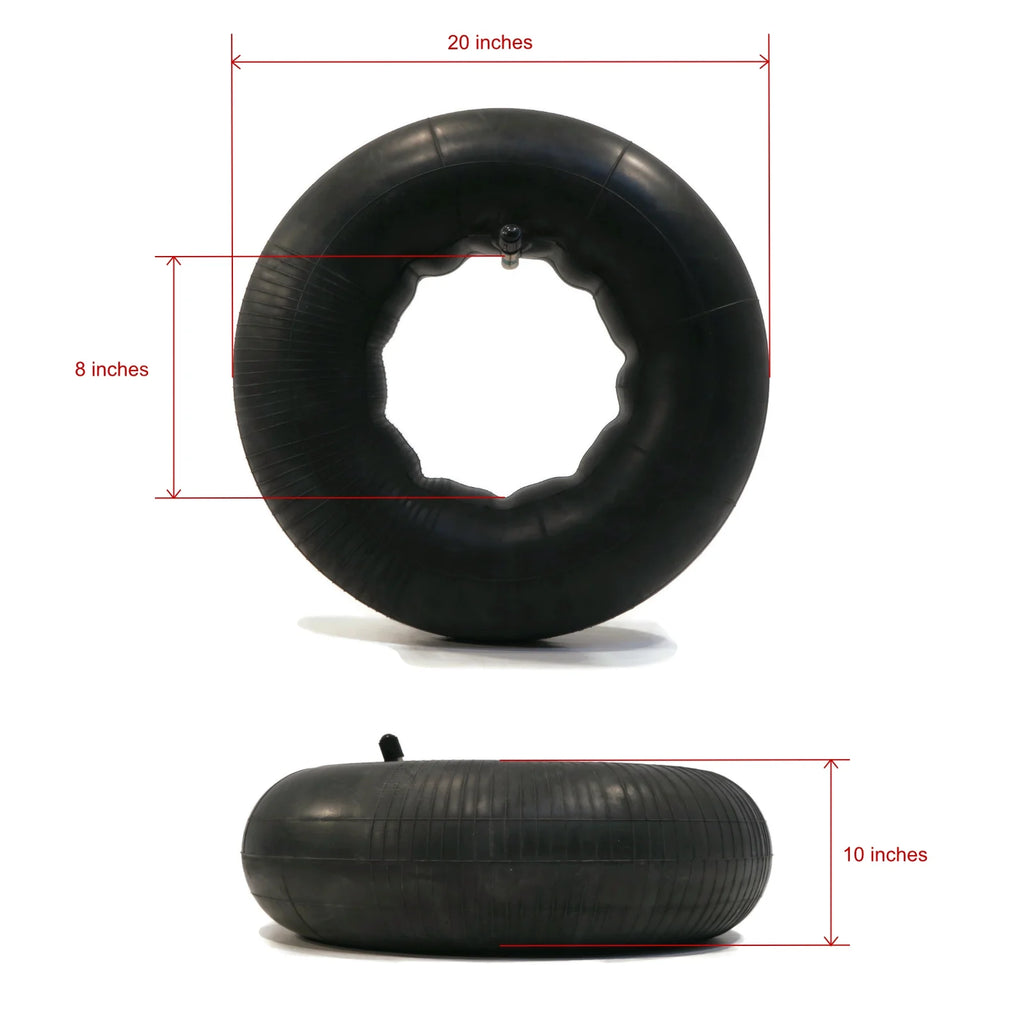 2 Tire Inner Tubes 22x12x8 22x9x8 TR13 Straight Valve C13575