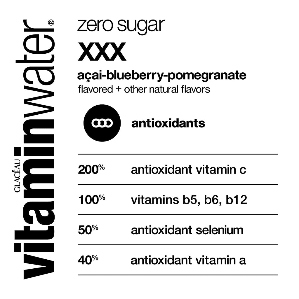 20 Fl Oz Nutrient Enhanced Flavored Water with Vitamins, Antioxidants, Electrolytes, Pack of 12 A1279