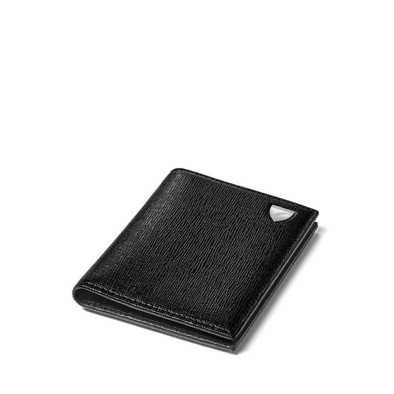 Black Double Fold Credit Card Holder M9177