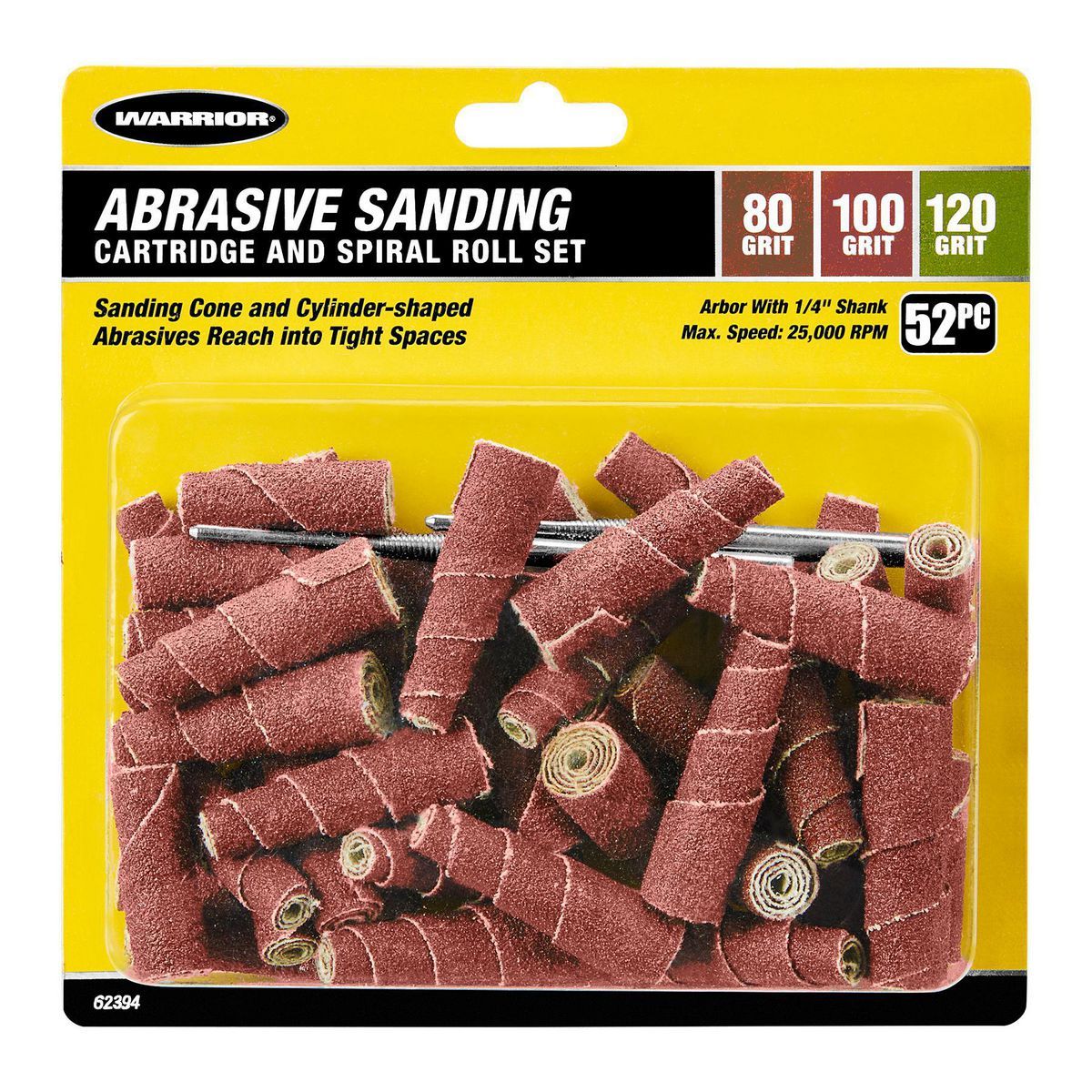 Sanding Cone Set, 52 Piece P207