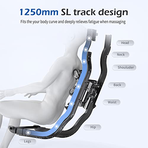 White Full Body Massage Recliner Chair G245577