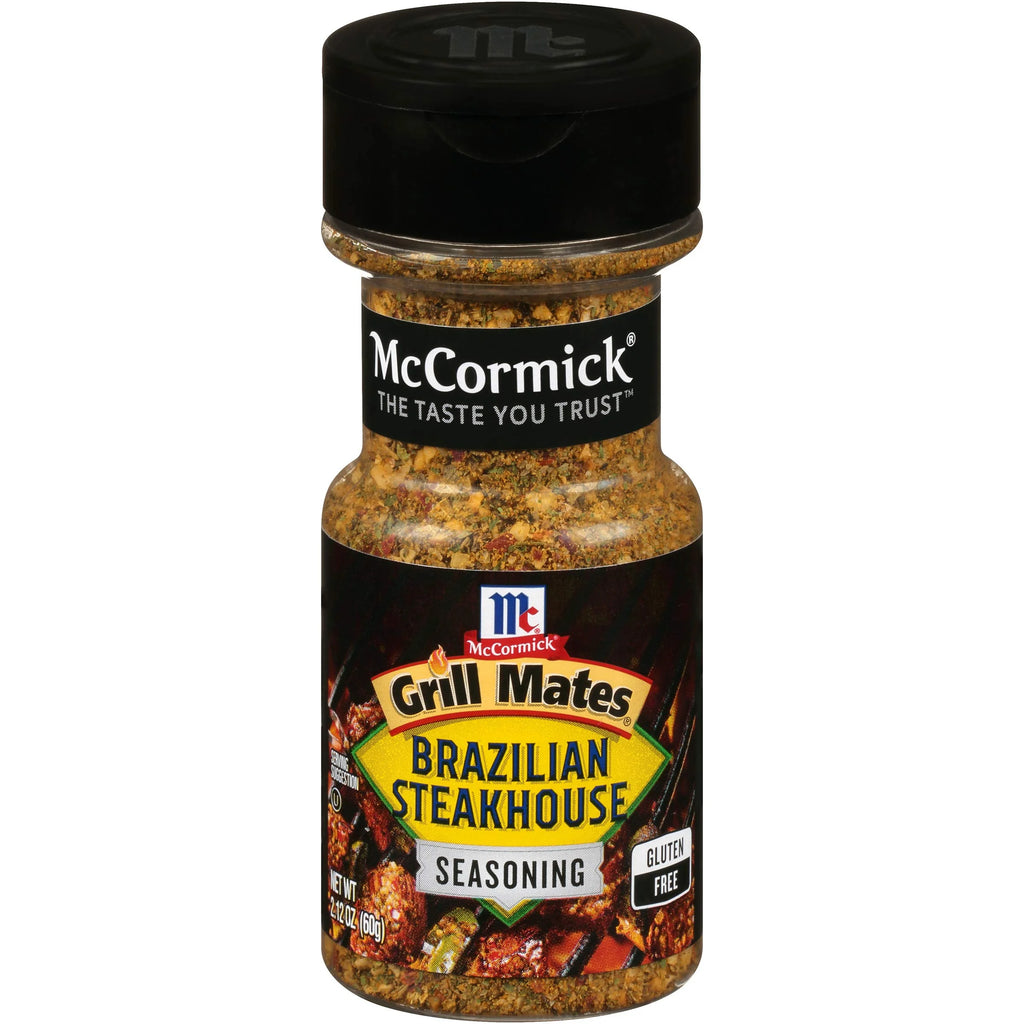 Brazilian Steakhouse Seasoning, 2.12 Ounce Bottle, Pack Of 5 Y31396