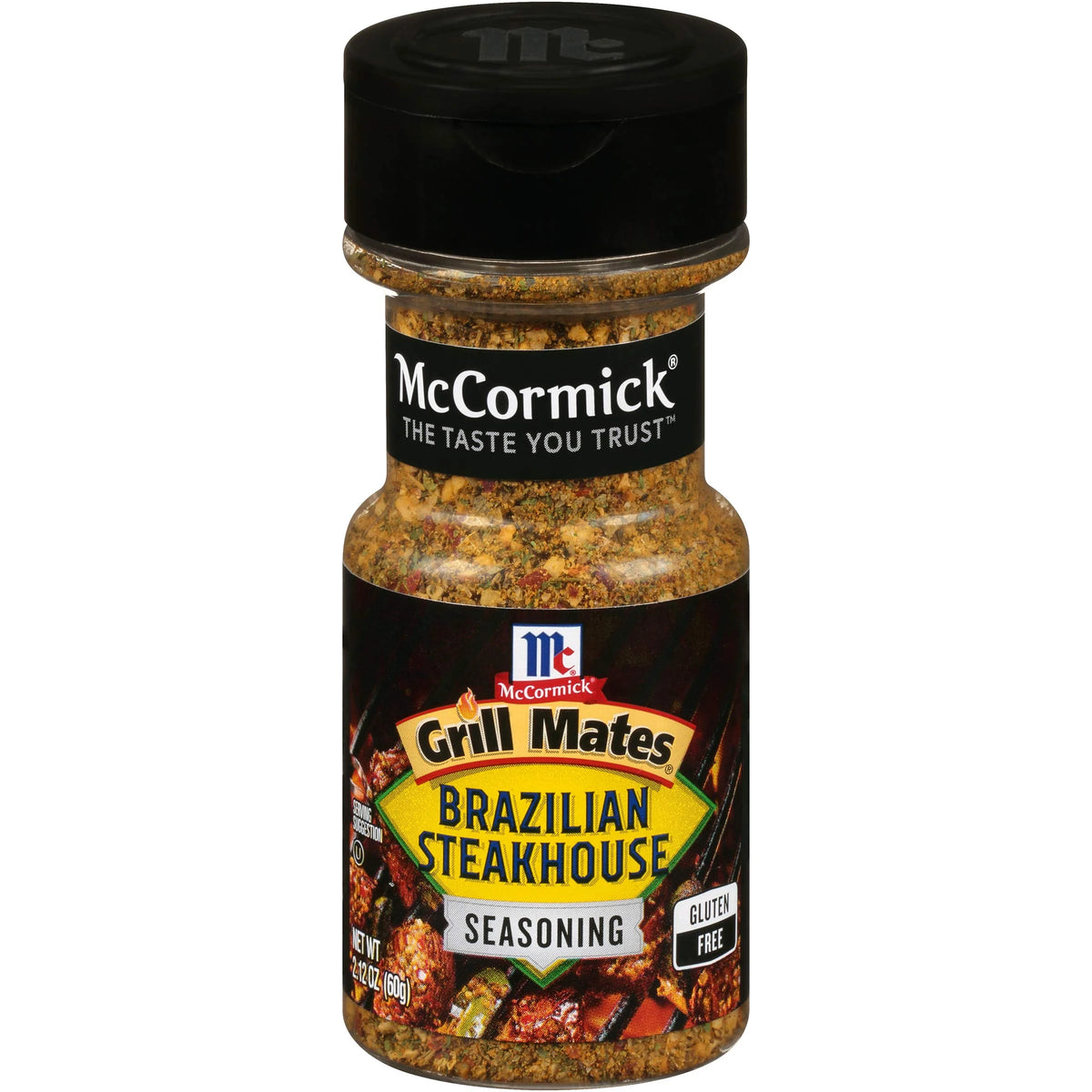 Brazilian Steakhouse Seasoning, 2.12 Ounce Bottle, Pack Of 5 Y31396