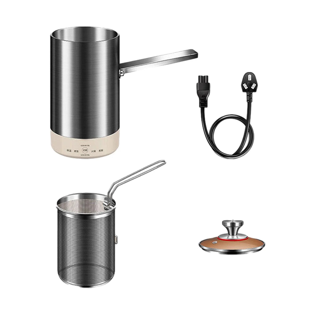 1.8L Stainless Steel Electric Deep Fryer with Basket H38537