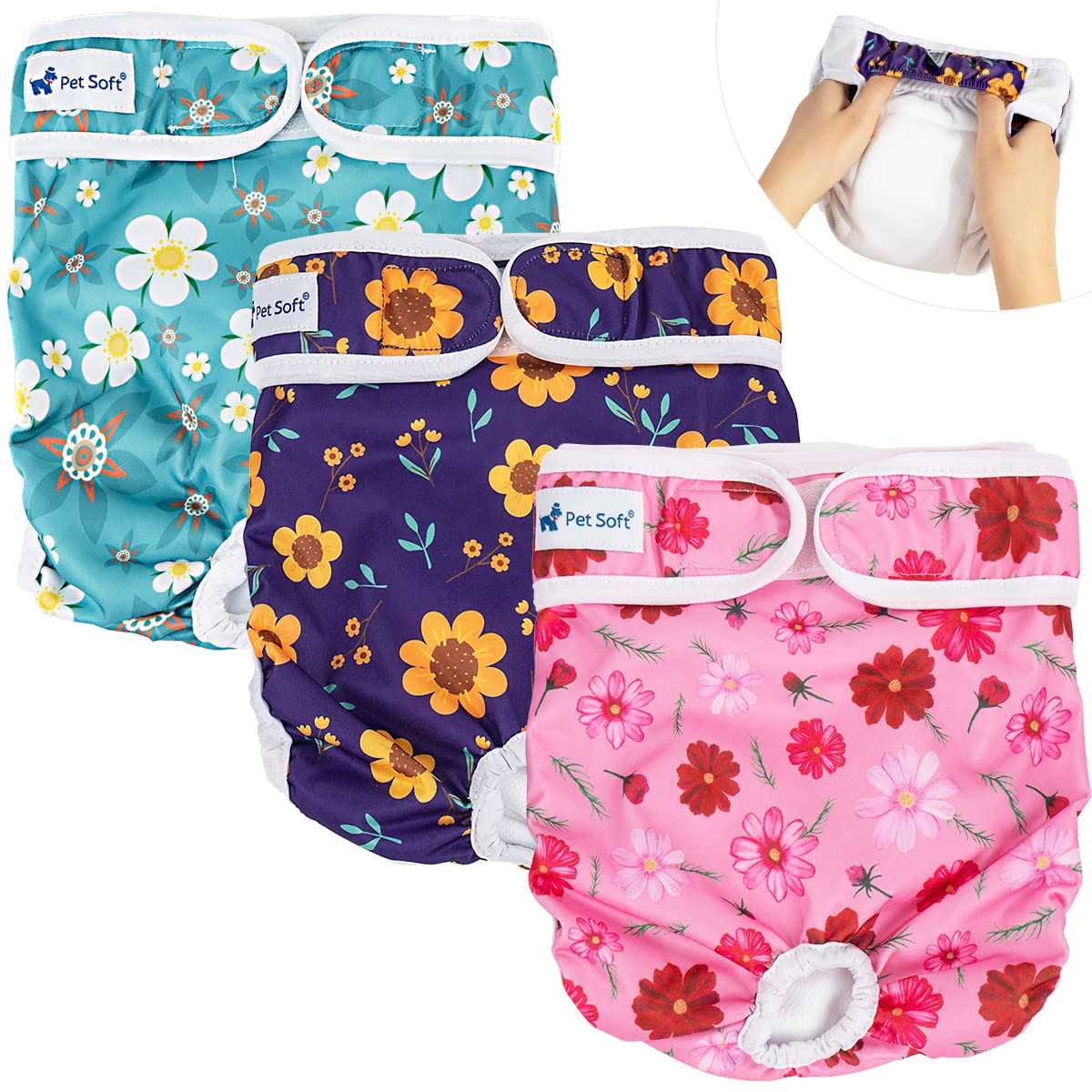 Washable Reusable Female Dog Diapers C101033