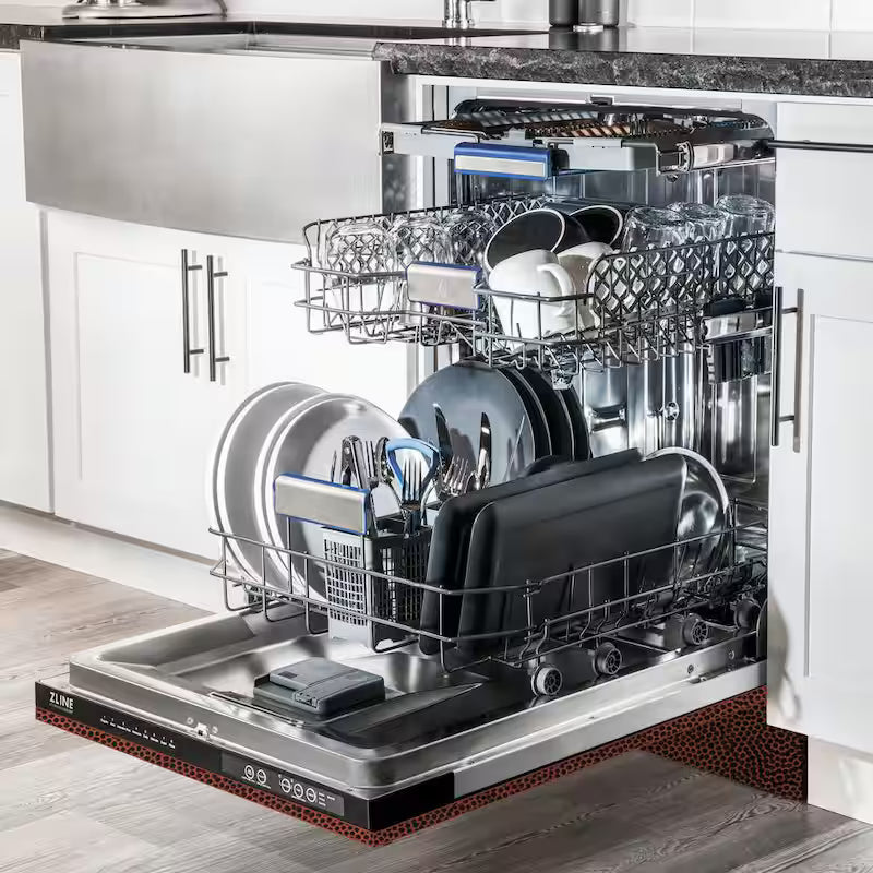 24 in. 8-Cycle Tall Tub Dishwasher with 3rd Rack N871