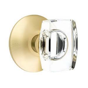 Windsor Privacy Door Knob in Satin Brass X3447