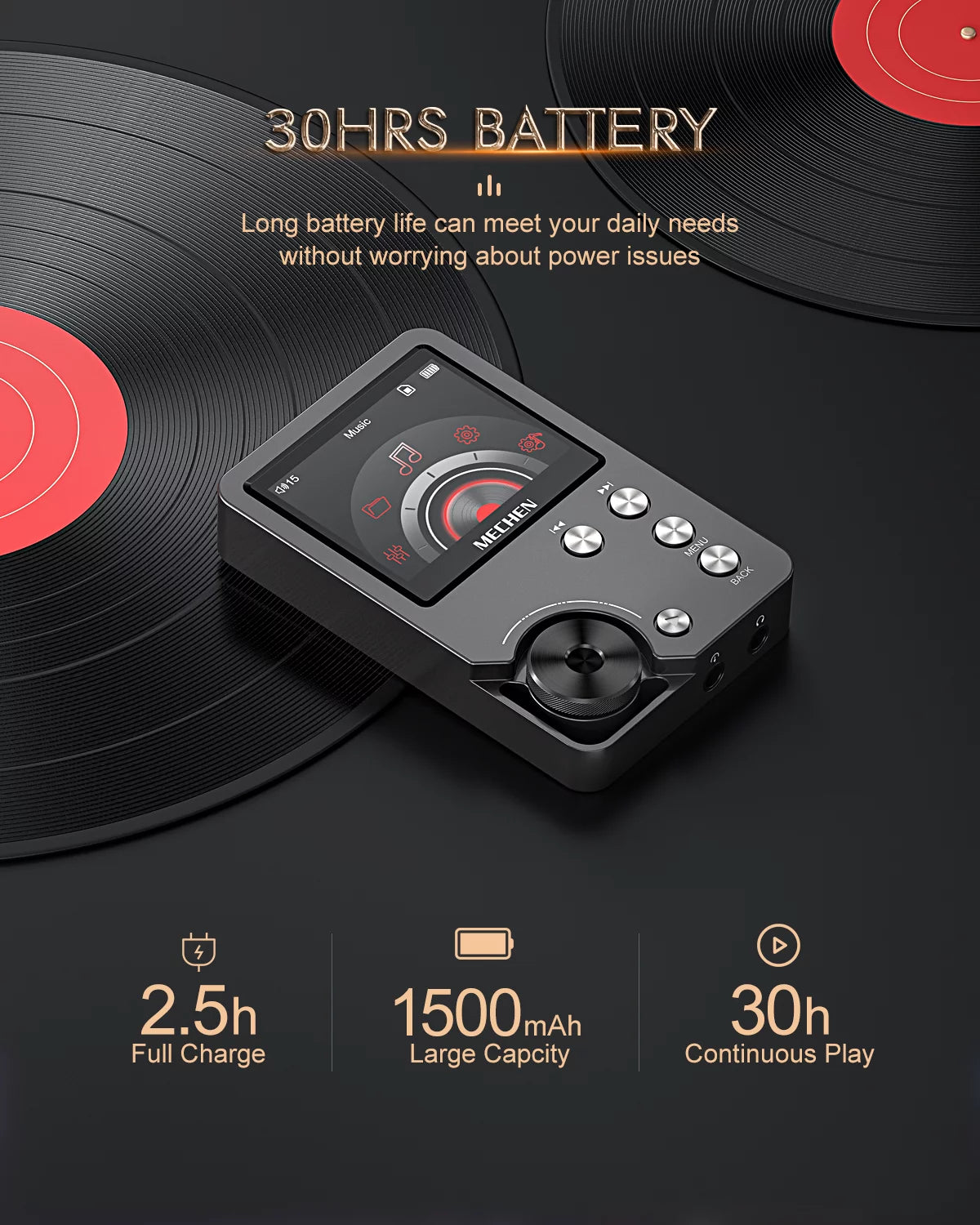 Portable Digital Audio Hi-fi Player F906913