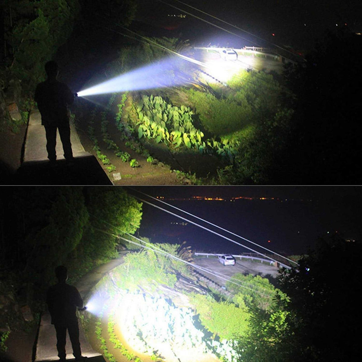 120000 Lumen Rechargeable LED Flashlight R323