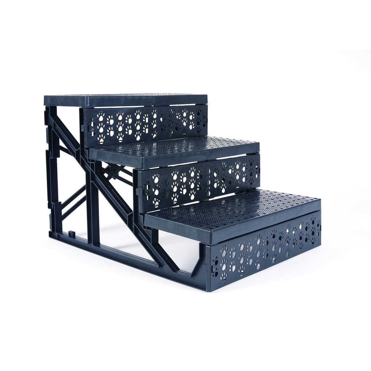 White Medium Dog & Cat Stairs F2297
