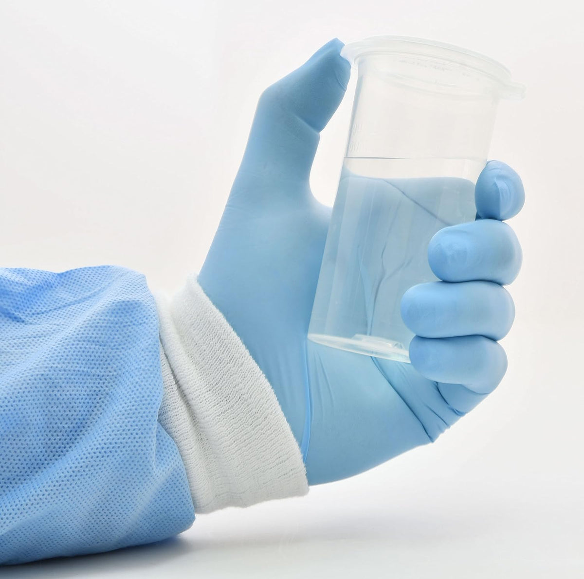 90ml Dilution Blank Polypropylene Bottle with Hinged Cap O800545