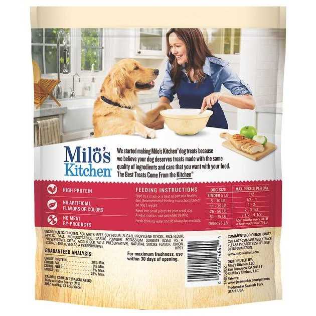 Chicken Apple Sausage Slices Dog Treats Z201