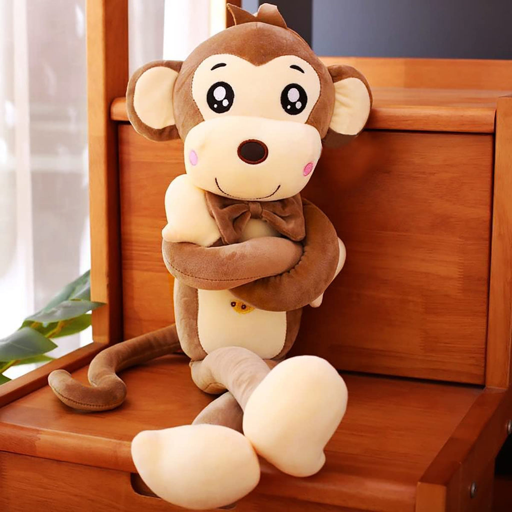 22" Brown Monkey Plush Stuffed Animal Toy M72608