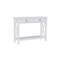 Antique White Wood Console Table I261