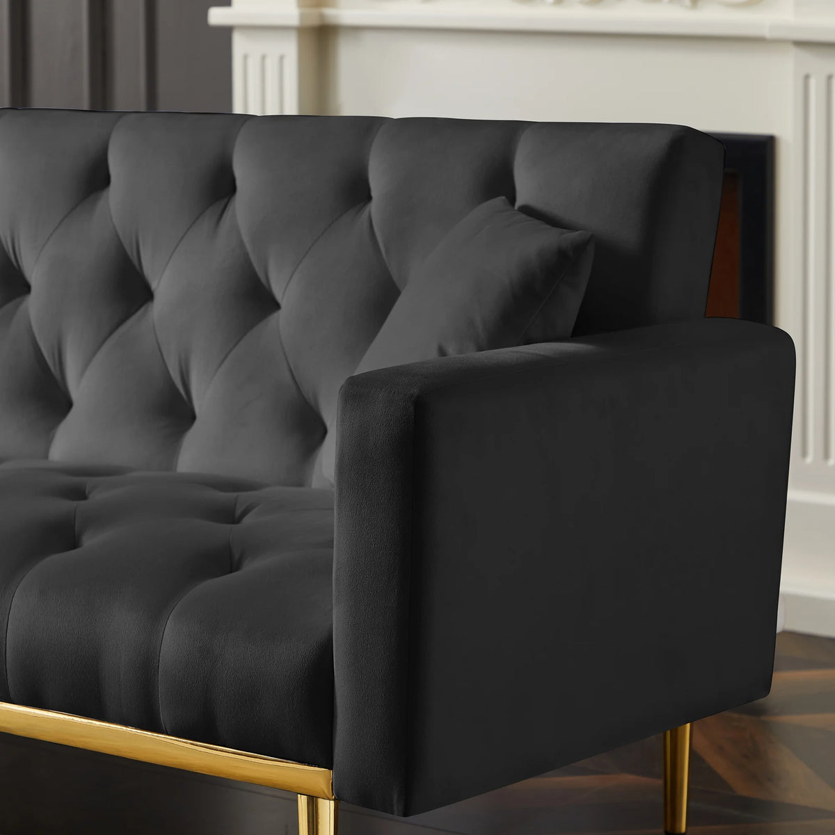 Convertible Folding Futon Sofa Bed Z13892
