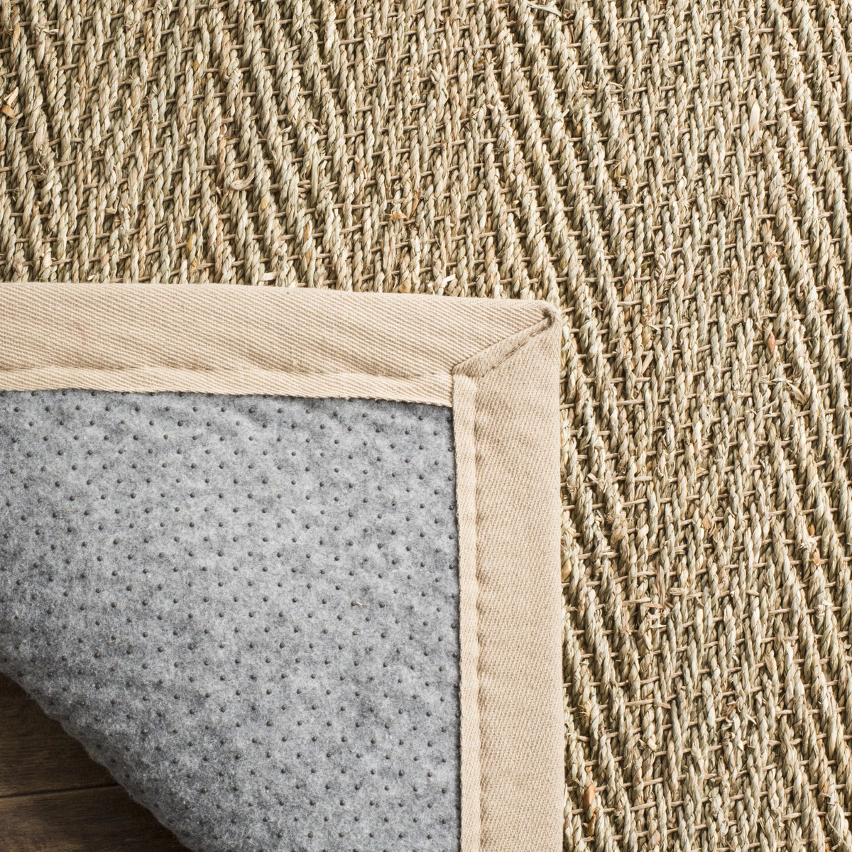 Natural Seagrass Area Rug 3' x 5' P68079