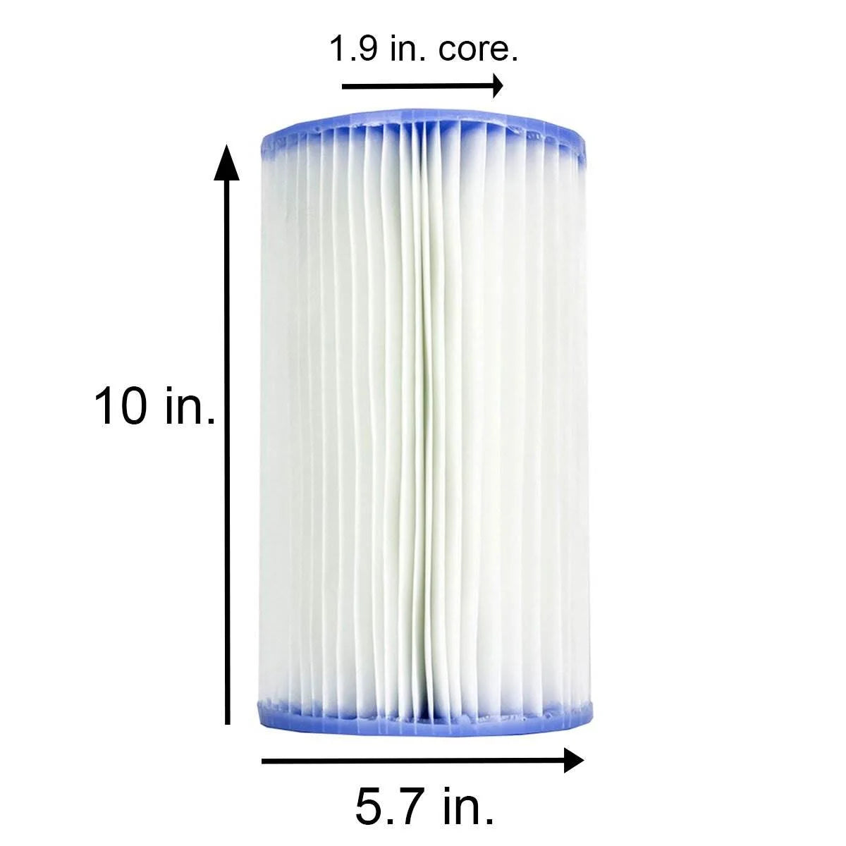2500 GPH Swimming Pool Filter Pump + Replacement Filter Cartridge 3 Pack L98583