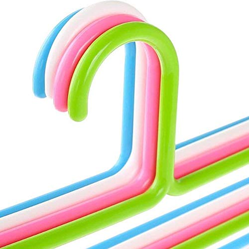 5-in-1 Plastic Hanger Clothes Organiser (Pack of 3) I749589
