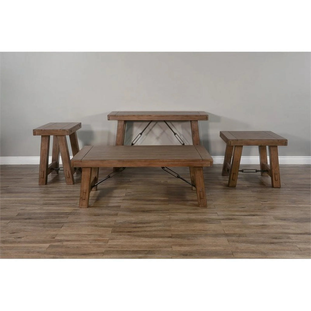 25" Mahogany Wood End Table R74884