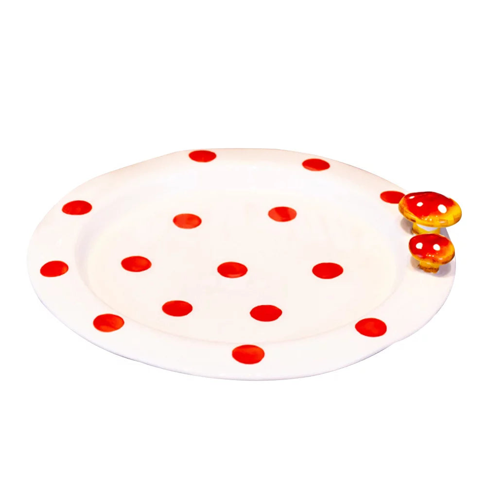 Hand-painted Ceramic Plate U434