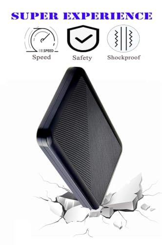 750GB Ultra Slim Portable External Hard Drive USB 3.0 HDD T8184