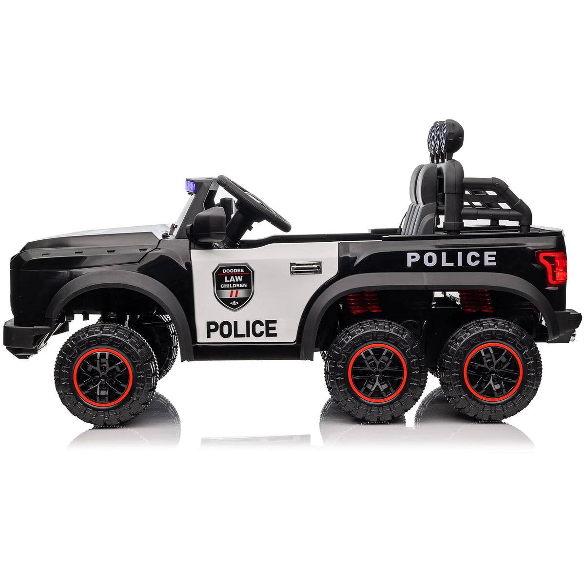 24V Kids Electric Ride on Toy Truck, 4WD 2 Seater C9497