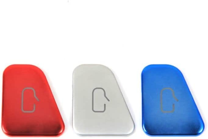 Red Window Lift Button Switch Sticker 11PCS O279535