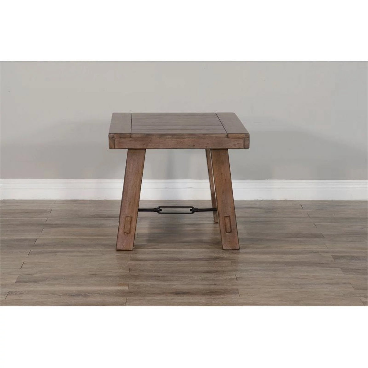 25" Mahogany Wood End Table R74884