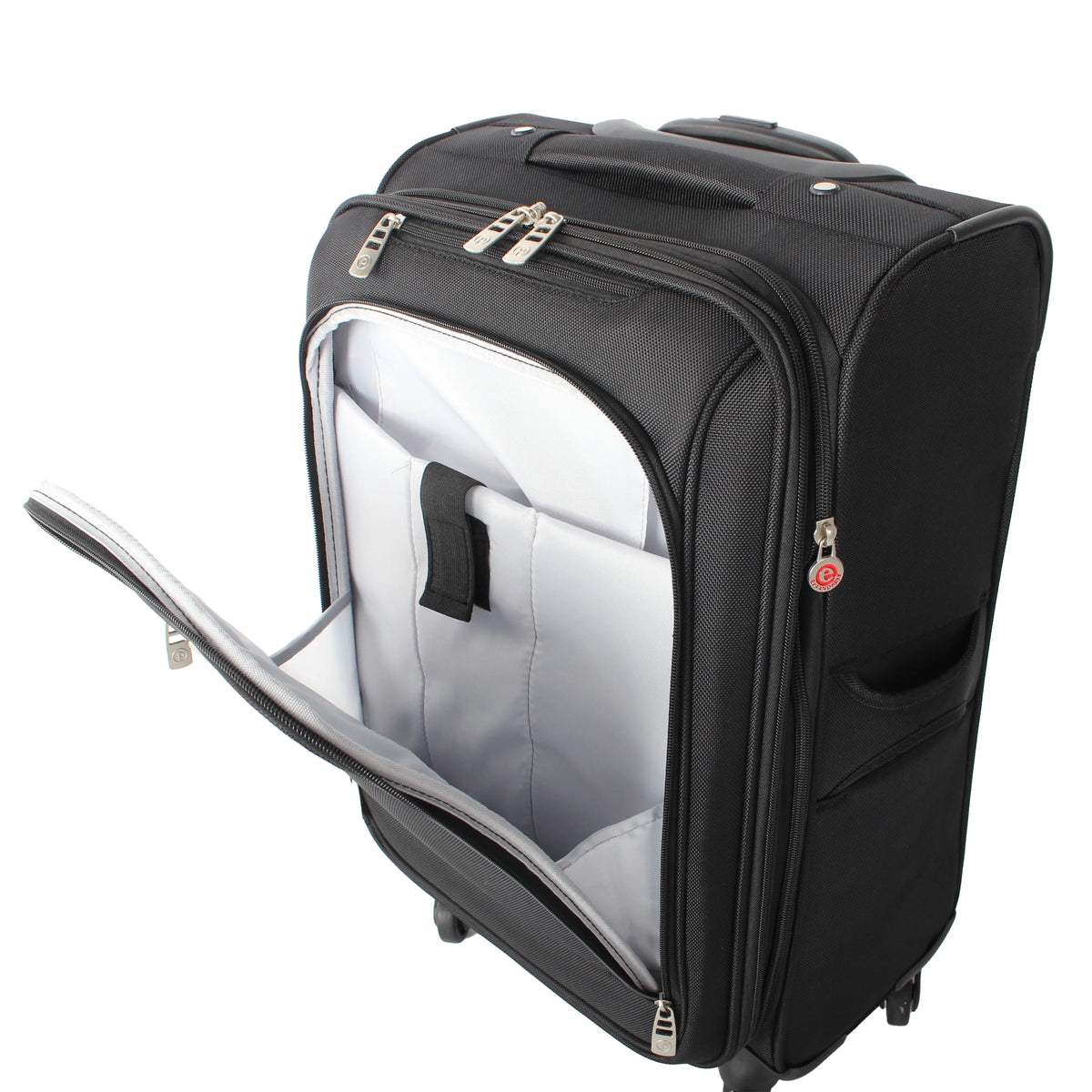 Black 28” Expandable Checked Luggage U237054