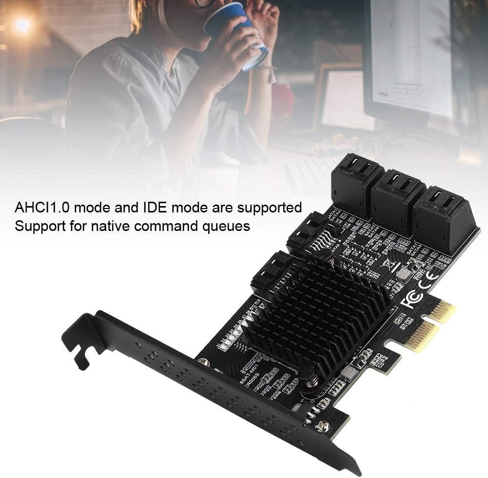 PCI-E to SATA 3.0 8-Port Expansion Card E131