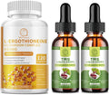 L-Ergothioneine Mushroom Complex Capsules & TMG Liquid Drops W5602