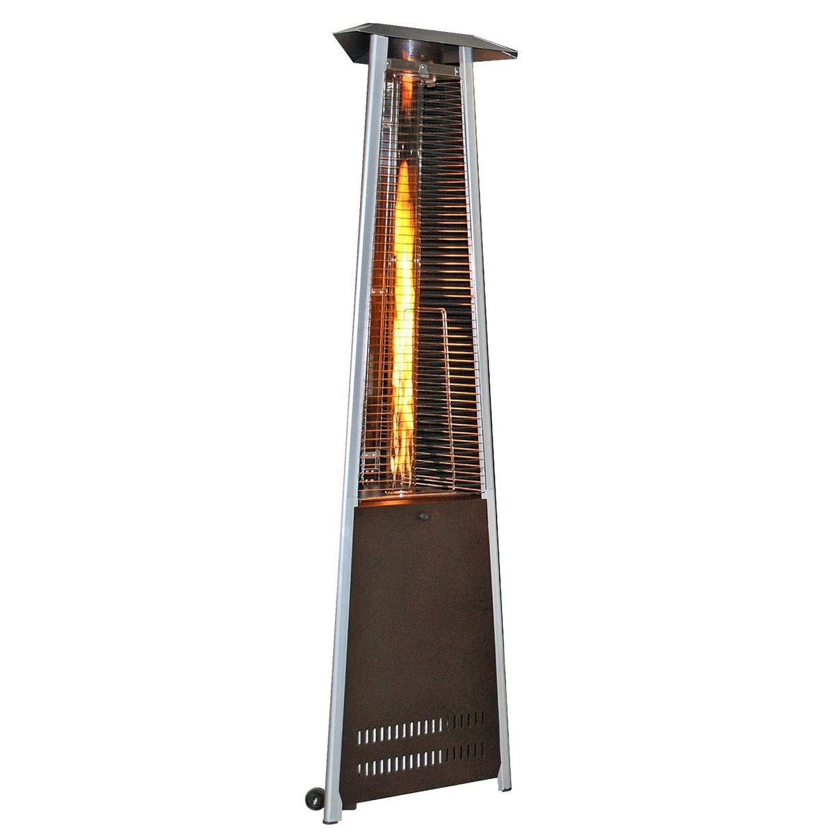 Golden Hammered Propane Patio Heater E48962