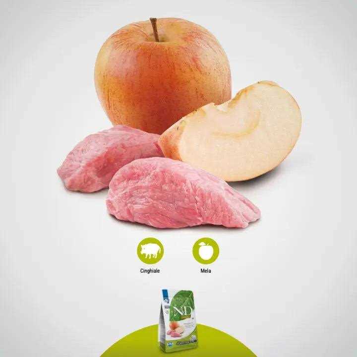Dog Dry Food Boar & Apple Adult Mini U1838