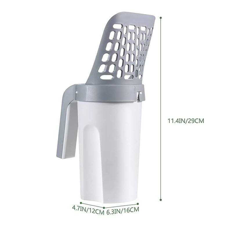 Cat Litter Scoop with Trash Container F426189