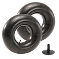 2 Tire Inner Tubes 22x12x8 22x9x8 TR13 Straight Valve C13575