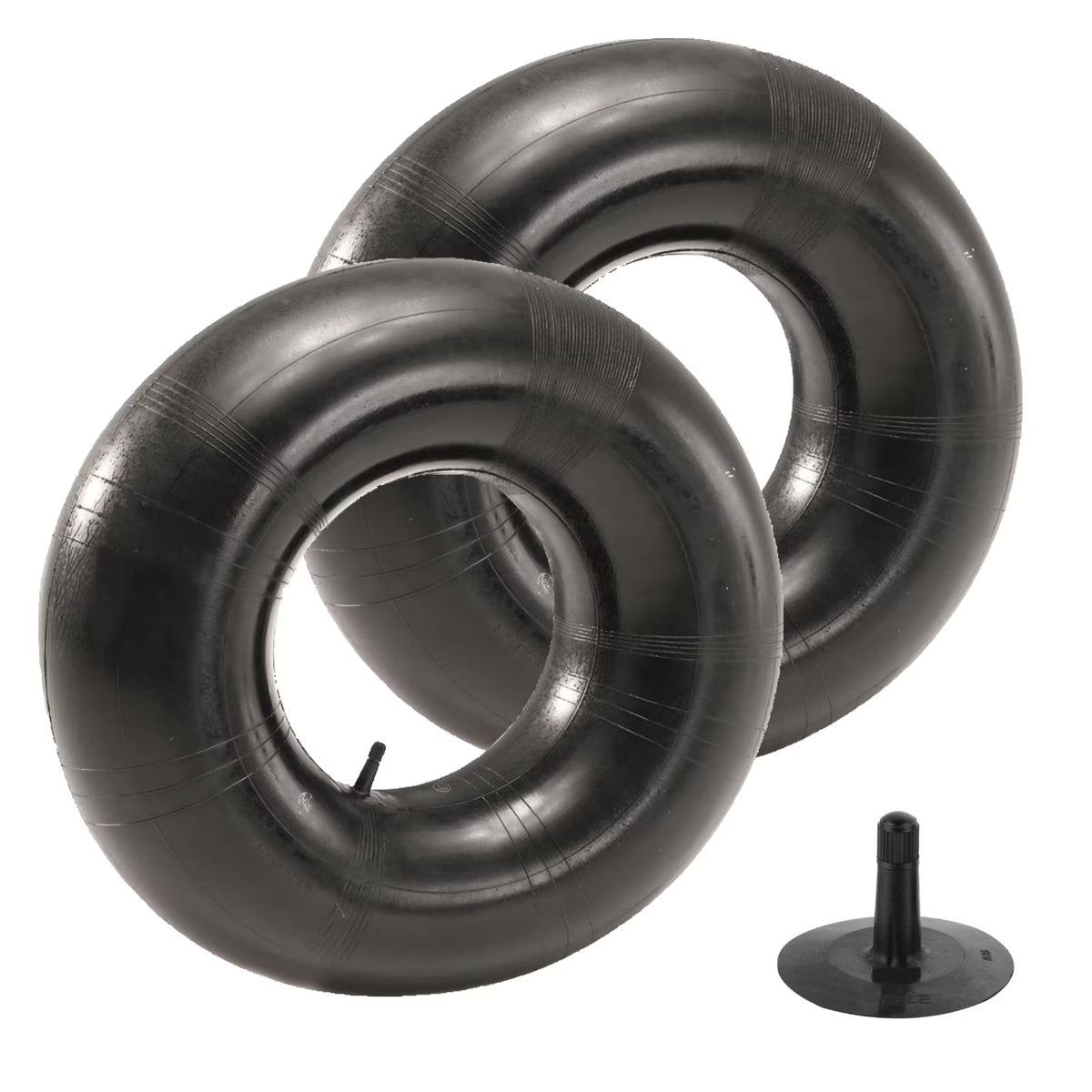 2 Tire Inner Tubes 22x12x8 22x9x8 TR13 Straight Valve C13575