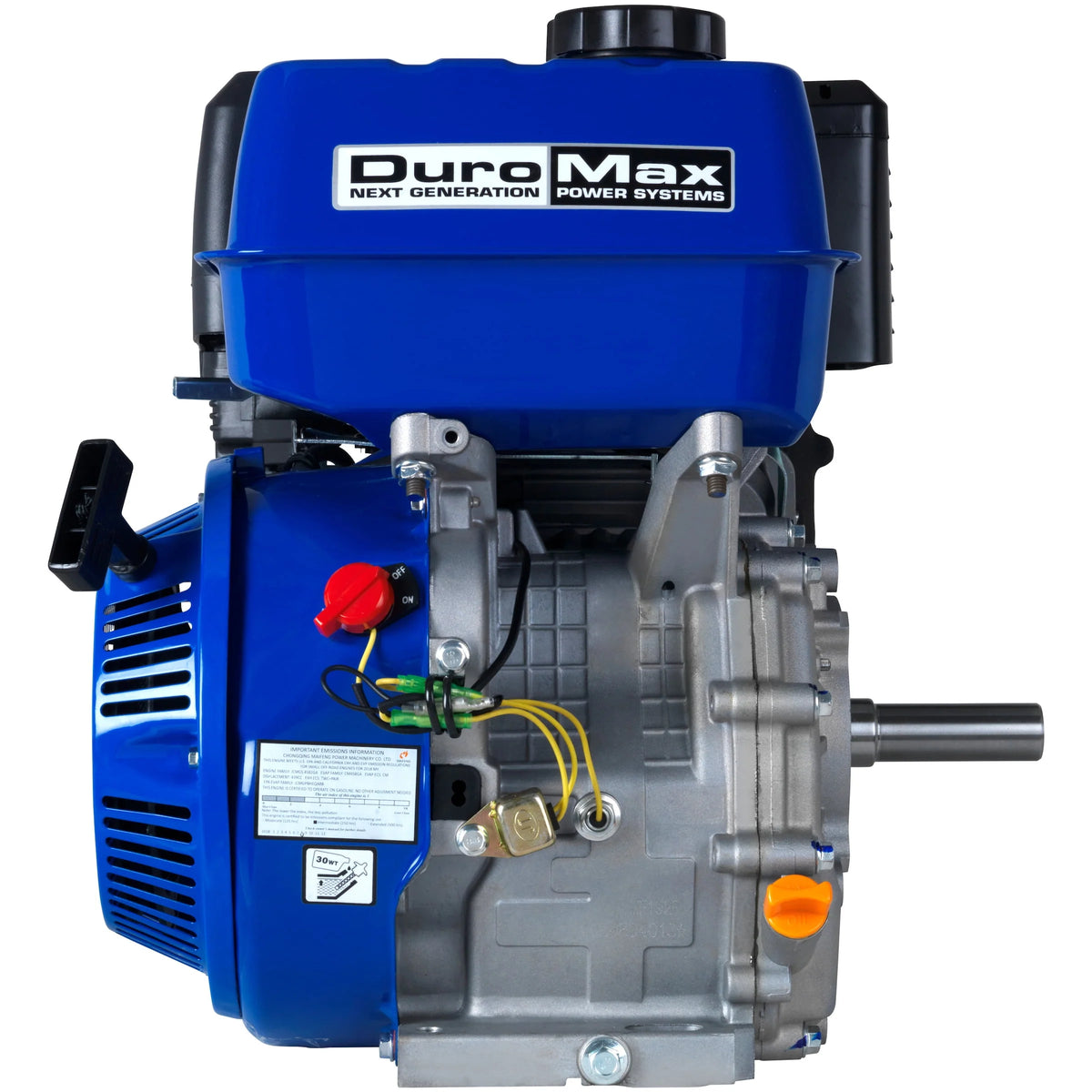 18 HP Recoil Start Gas Power Engine Motor V2792