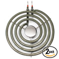 2-Pack 6 inch 4 Turns Surface Burner Element T193