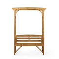Outdoor Fir Wood Arbor Bench U945