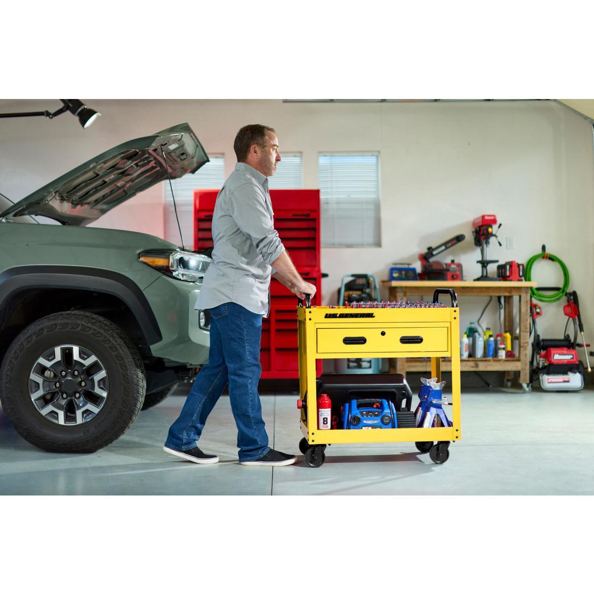 30 in. 1-Drawer Service Cart A9838