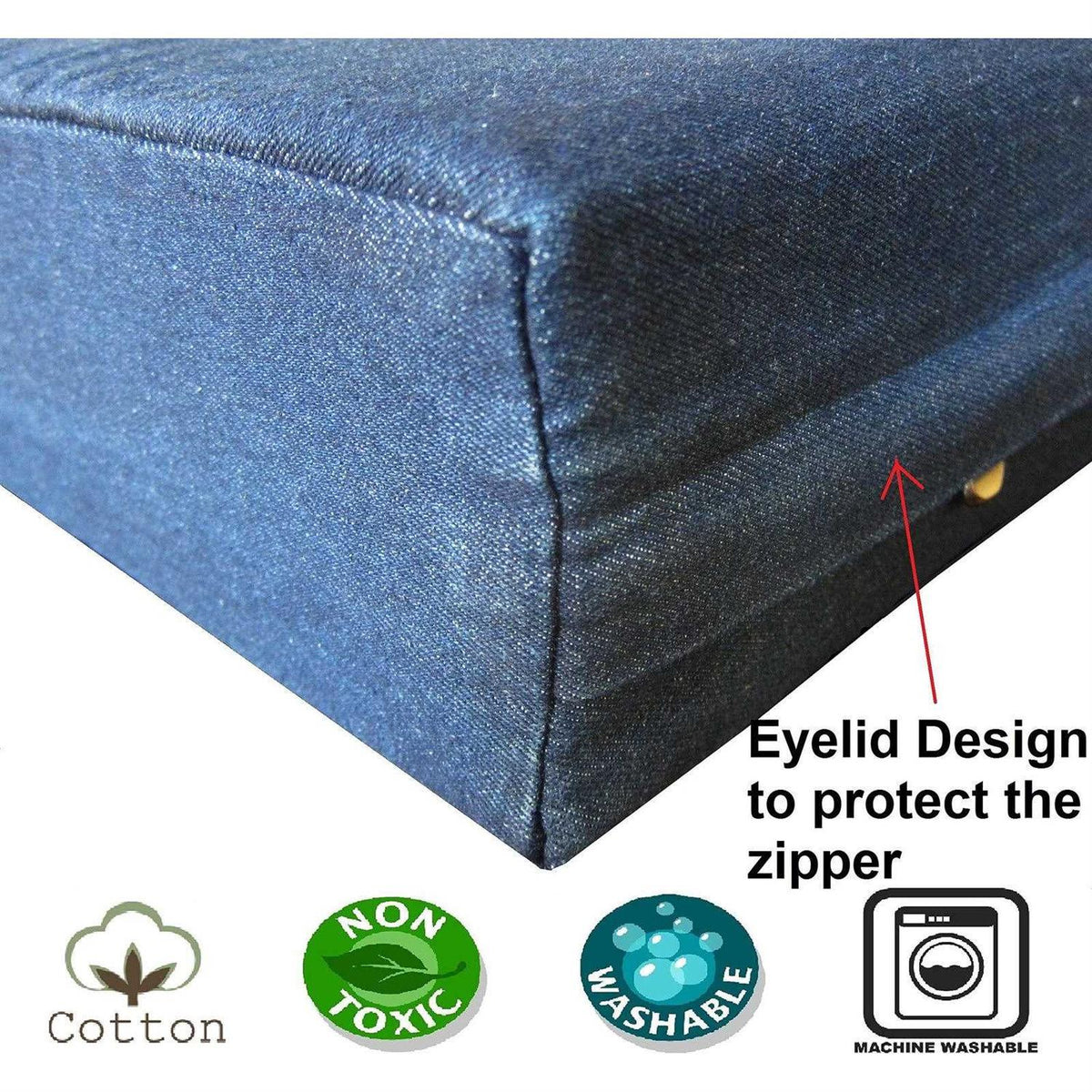 Orthopedic Gel Memory Foam Dog Bed Large B9696