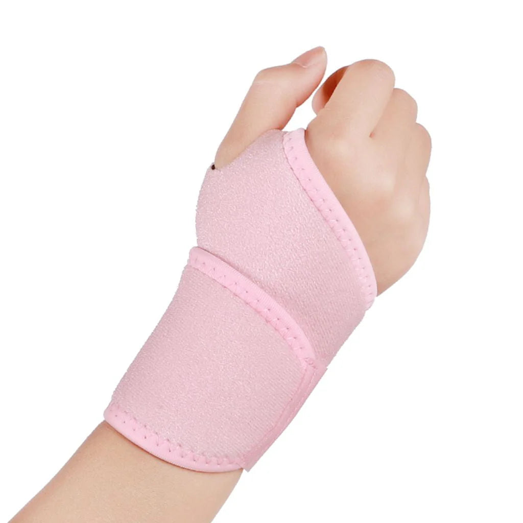 Adjustable Compression Wrist Brace Pink 1Pc K100317