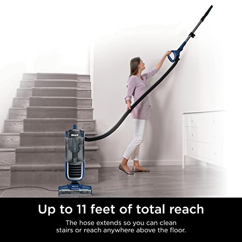 Navy Upright Vacuum with HEPA Filtration L8086