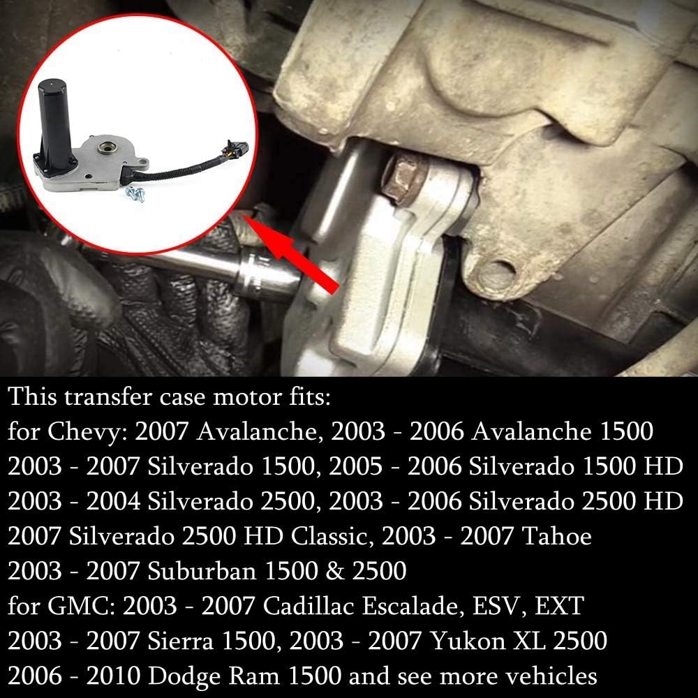 Transfer Case Shift Actuator Motor D1317