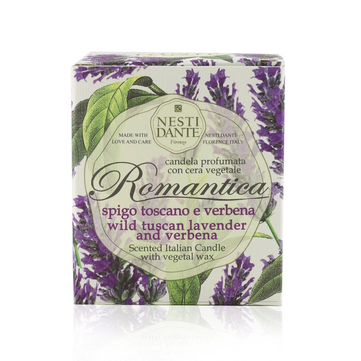 Scented Italian Candle Lavender Verbena 160g S337289