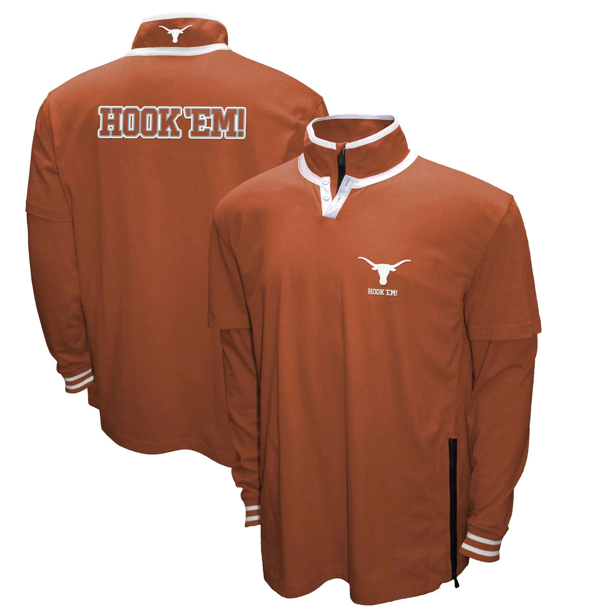 Men's 3-in-1 T-Shirt & Quarter-Zip Pullover Set N406718
